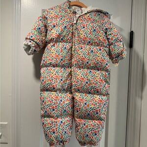 Babygap Snowsuit - Floral 18-24mo